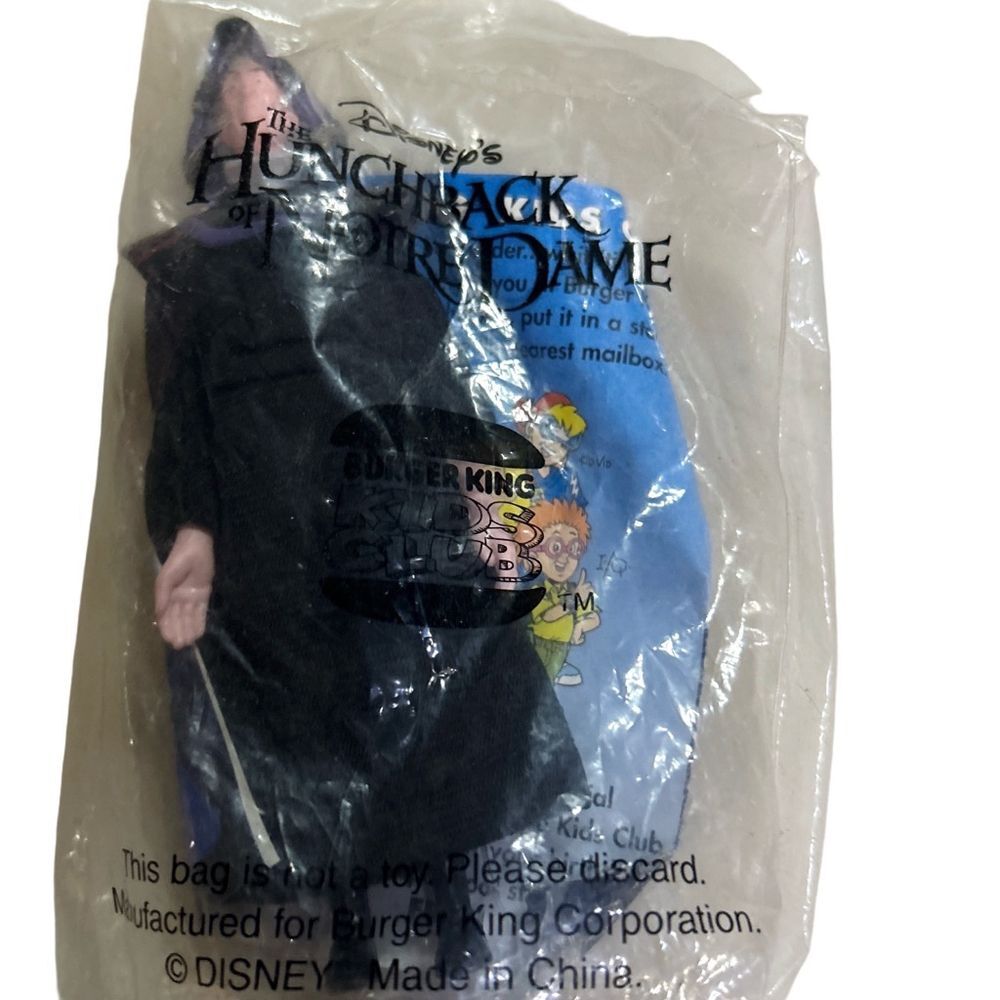 Disney Burger King Hunchback Frollo Action Figure